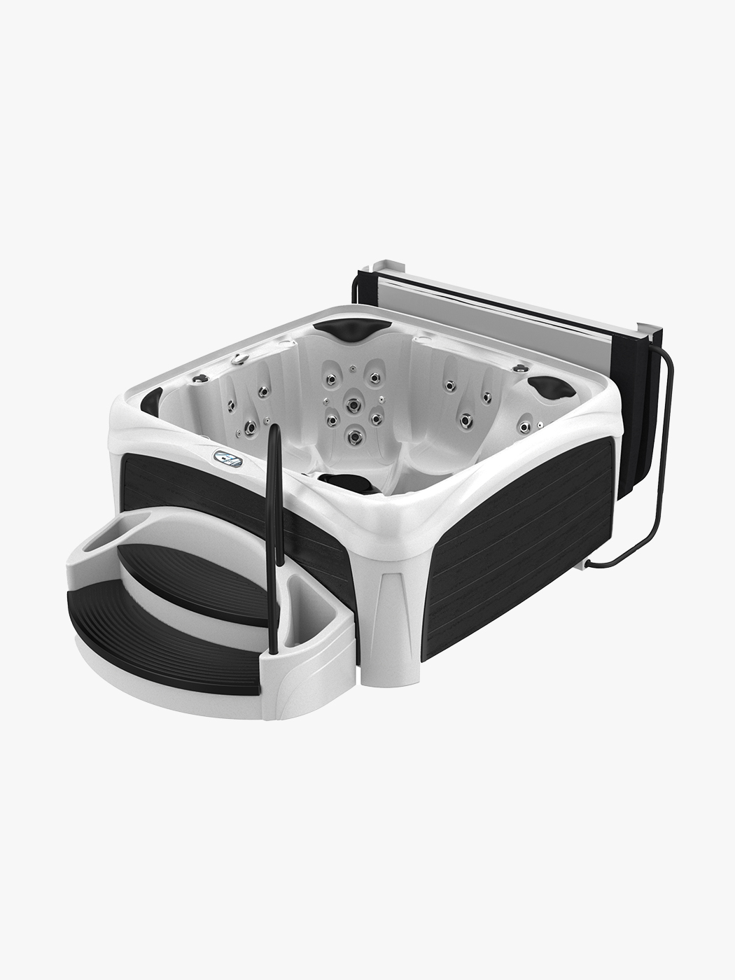 Tarson Pools Product Image Template740L Suite White and Black | Tarson Pools & Spas