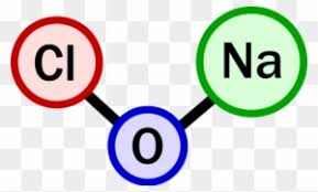 Sodium Hypochlorite Molecule Diagram for Pools