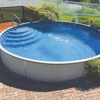 Radiant Metric Round Above Ground Tarson Pools and Spas